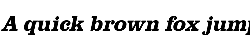 Preview of URWClarendonT Bold Oblique font