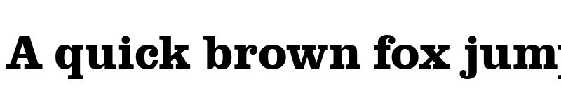 Preview of URWClarendonT Bold font