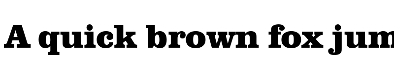 Preview of URWClarendonTExtBol Regular font