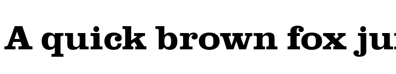 Preview of URWClarendonTExtWid Bold font