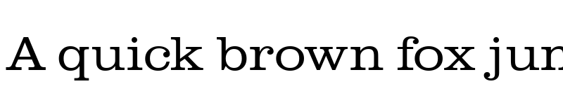 Preview of URWClarendonTLigExtWid Regular font