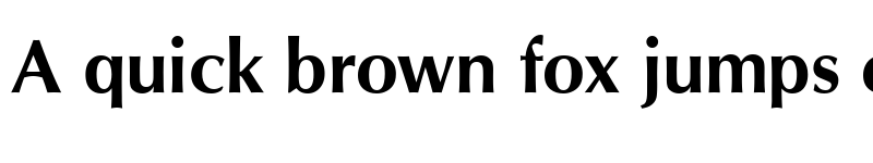 Preview of URWClassico Bold font