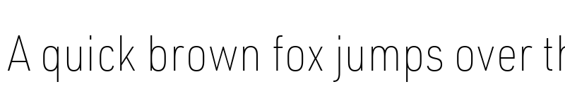 Preview of URWDINSemiCondW05-Thin Regular font