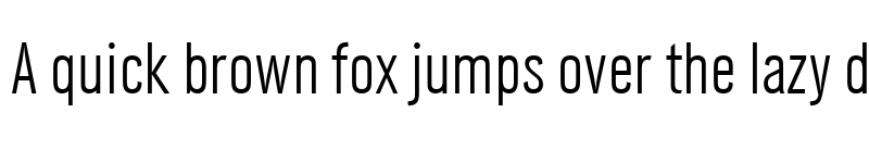 Preview of URWGroteskConELig Regular font