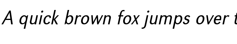 Preview of URWGroteskLig Regular font