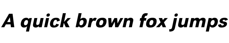 Preview of URWGroteskMedW03-Oblique Regular font