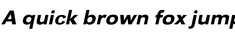 Preview of URWGroteskWid Regular 6 font