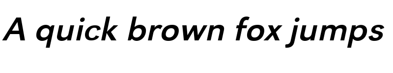 Preview of URWGroteskWid Regular font