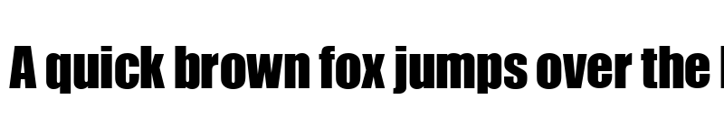 Preview of URWImpactW01-Bold Regular font