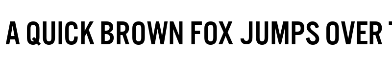 Preview of U.S. 101 Regular font