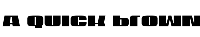 Preview of U.S.A. Condensed Condensed font