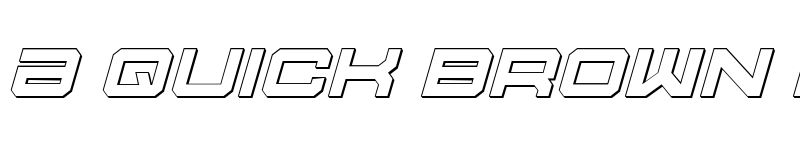 Preview of U.S.S. Dallas Outline Italic Italic font