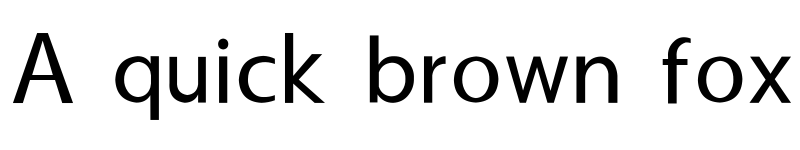 Preview of Usuality Regular font