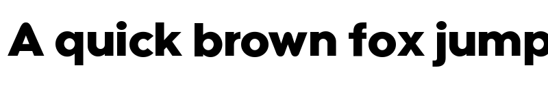 Preview of Utendo Extra Bold font