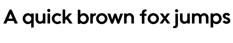 Preview of Utendo Semibold font