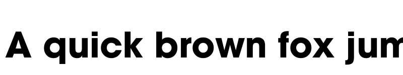 Preview of UTM Avo Bold font