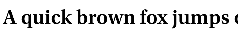 Preview of Utopia Std Semibold font