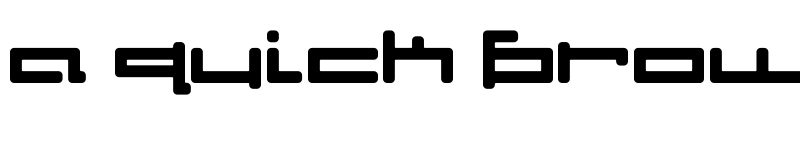 Preview of V5 Cuadra2 Round font