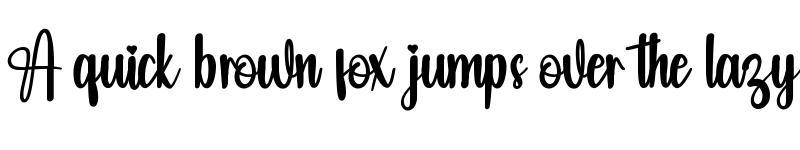 Preview of Vacations Regular font