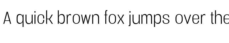 Preview of Vacer Sans Personal Light font