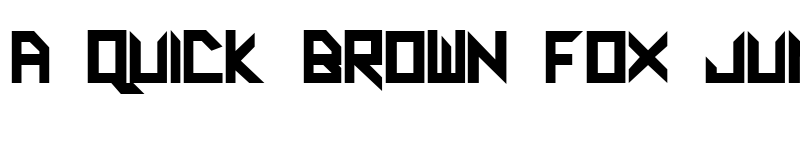 Preview of Vador Black font