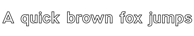 Preview of VAGABONDED Outline font