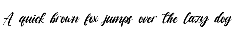 Preview of vagnotie Regular font