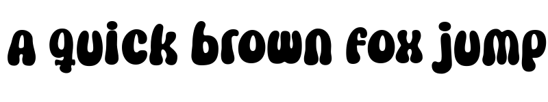 Preview of Vaguely Retro Regular font