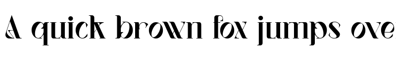 Preview of Vagues Regular font