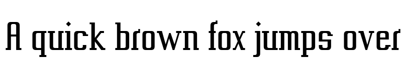 Preview of Vahika Regular font