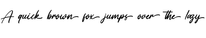 Preview of Vaizonlly Regular font