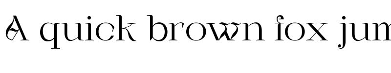 Preview of Vako Mave Regular font