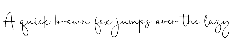 Preview of Valencia Nature Regular font