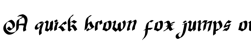 Preview of Valentine Blackletter Demo Regular font