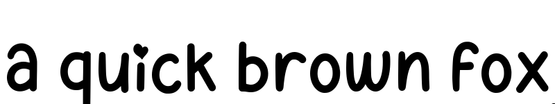 Preview of Valentine Cupcake Regular font