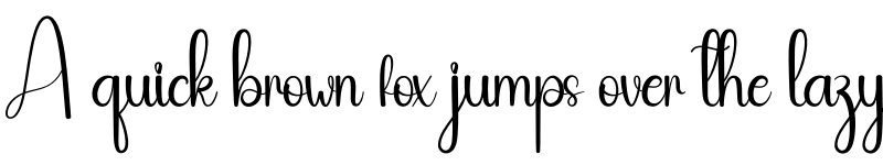 Preview of Valentine Market Regular font