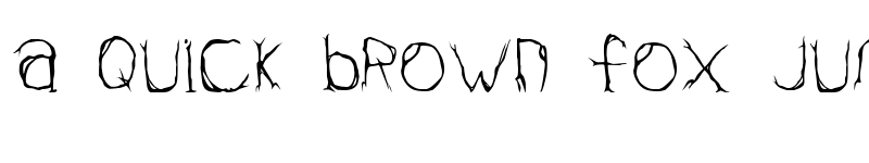 Preview of Valium Regular font