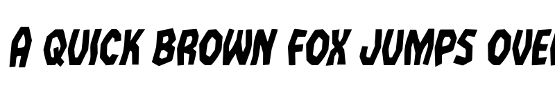 Preview of Vampire Bride Condensed Italic Condensed Italic font