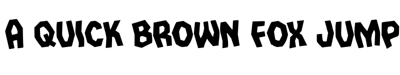 Preview of Vampire Bride Rotated Regular font