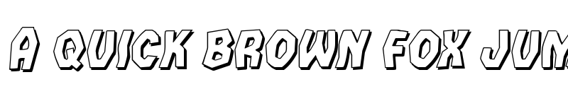 Preview of Vampire Bride Shadow Italic Regular font