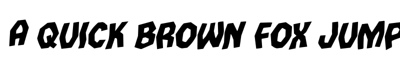 Preview of Vampire Bride Staggered Rotal Italic font