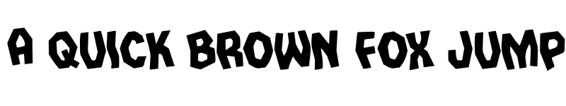 Preview of Vampire Bride Staggered Rotate Regular font