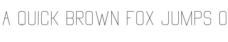 Preview of Vanadine Regular font