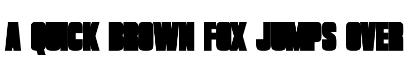 Preview of Vanchrome Back font