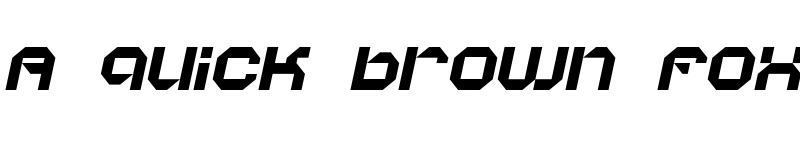 Preview of Vaporbyte Italic font