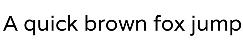 Preview of Varela Regular font