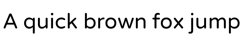 Preview of Varela Round Regular font