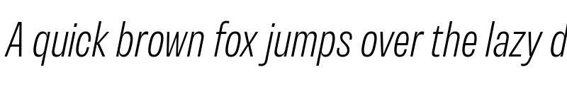 Preview of Variera Demo Extra Light Italic font