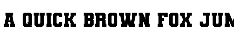 Preview of Varsity Team Bold font