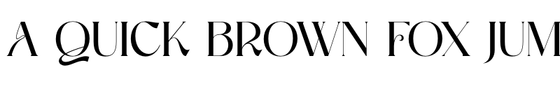 Preview of VASQUZ Regular font